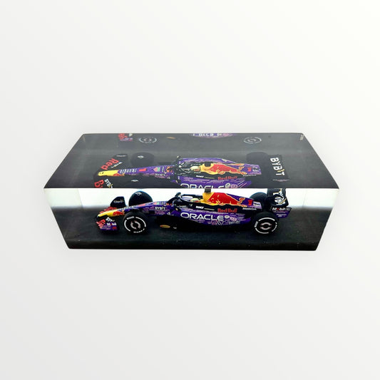 Velocità Sigillata Formula Essenza - Red Bull RB19 Max Verstappen Las Vegas 2023 (010/2025) Scultura automobilistica concettuale | Pezzo unico