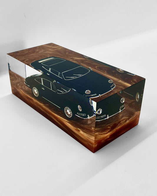 Velocità Sigillata GT – Porsche Coupé 912 1964 - Scultura automobilistica concettuale | Pezzo unico