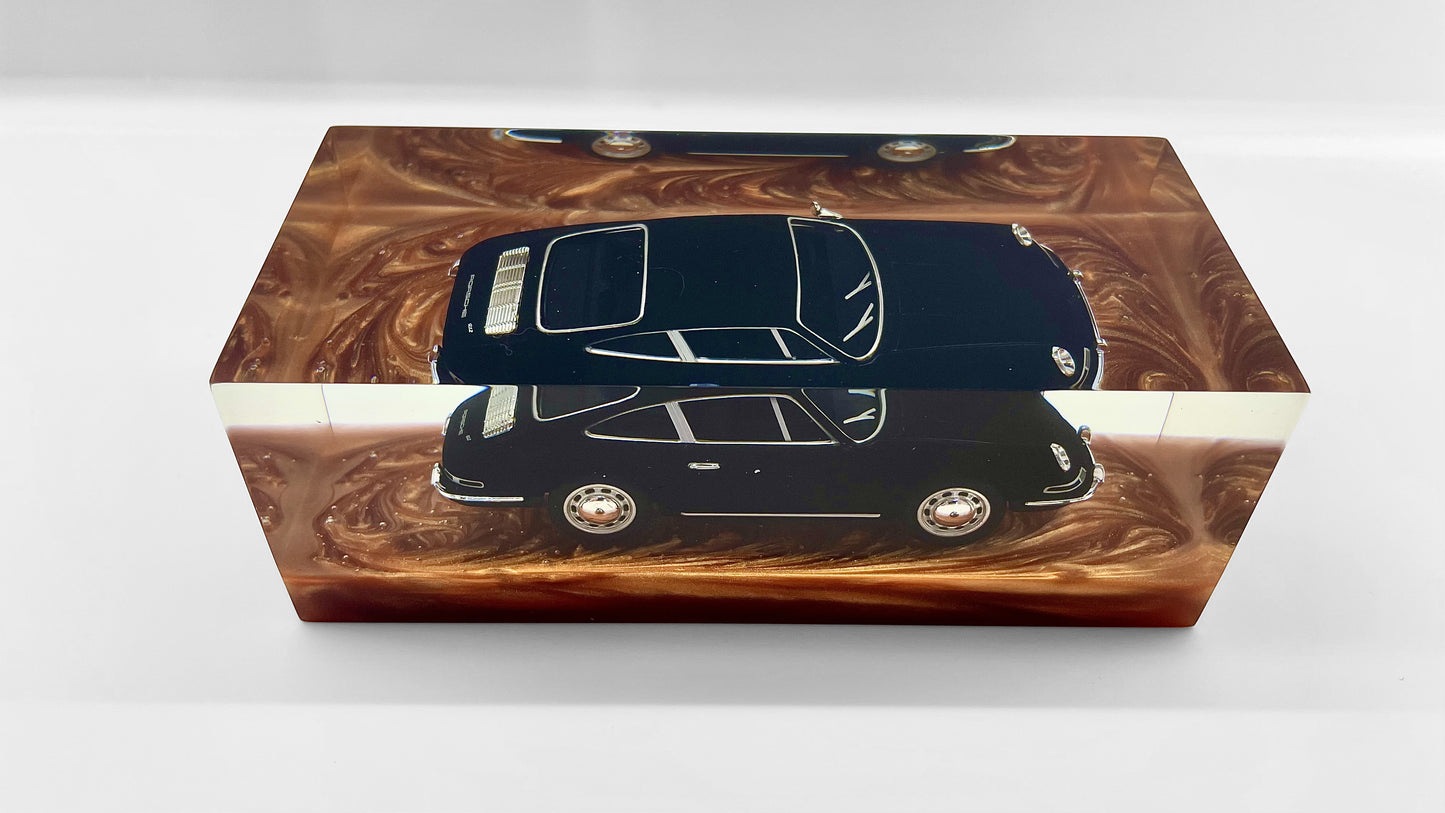 Velocità Sigillata GT – Porsche Coupé 912 1964 - Scultura automobilistica concettuale | Pezzo unico