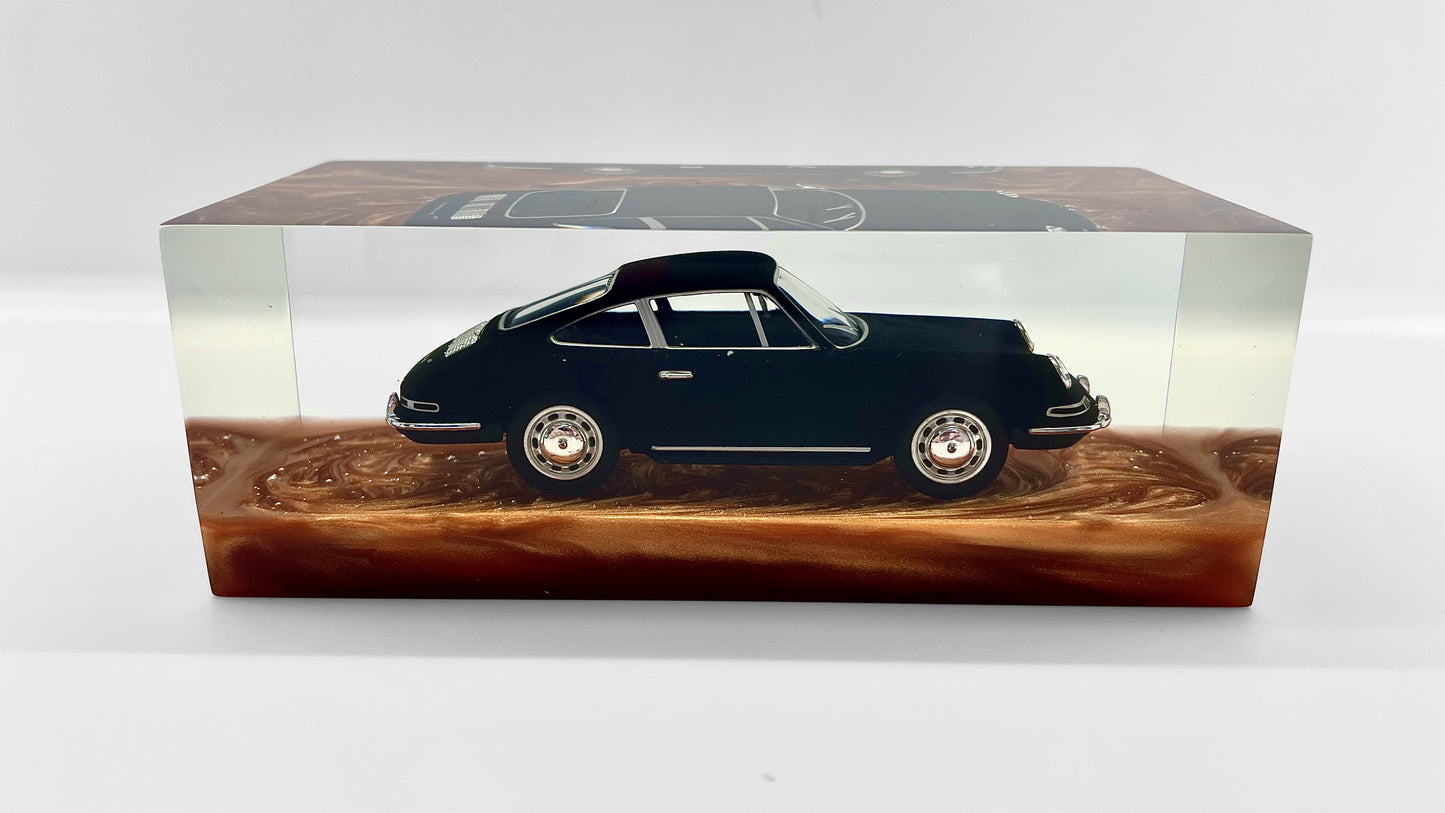 Velocità Sigillata GT – Porsche Coupé 912 1964 - Scultura automobilistica concettuale | Pezzo unico