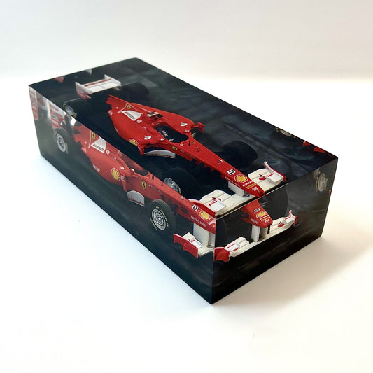 Velocità Sigillata Formula - Ferrari 150 Italia – Fernando Alonso - Test di Valencia 2011 - F1 - Scultura automobilistica concettuale | Pezzo unico numerato