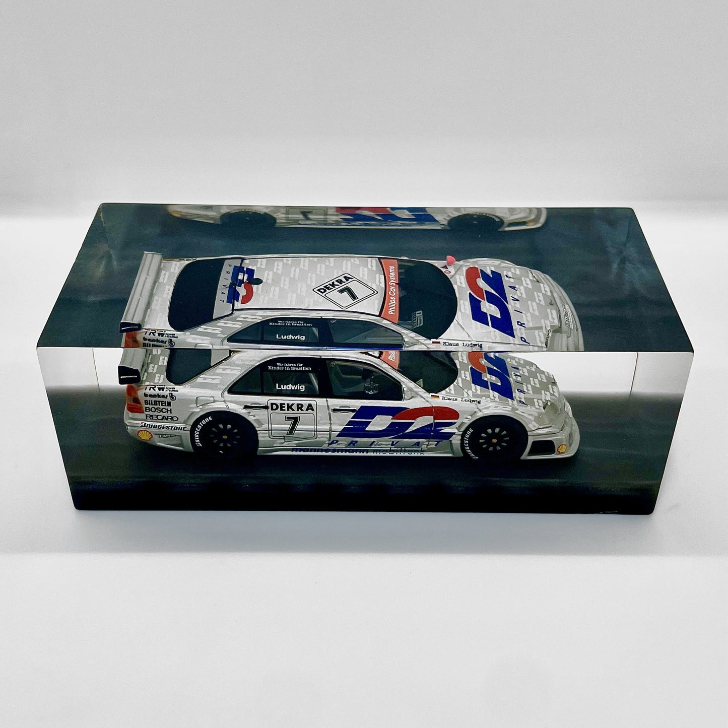 Velocità Sigillata GT Heritage - Mercedes C180 AMG DTM – 1994 (Klaus Ludwig) (028/2025) Scultura automobilistica concettuale | Pezzo unico