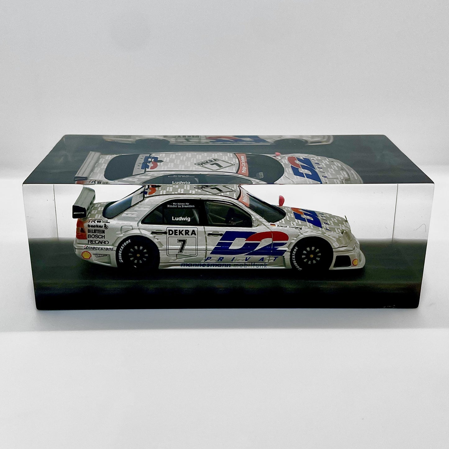 Velocità Sigillata GT Heritage - Mercedes C180 AMG DTM – 1994 (Klaus Ludwig) (028/2025) Scultura automobilistica concettuale | Pezzo unico