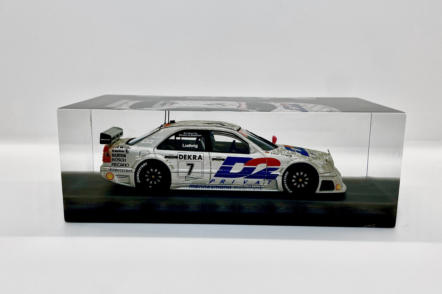 Velocità Sigillata GT Heritage - Mercedes C180 AMG DTM – 1994 (Klaus Ludwig) (028/2025) Scultura automobilistica concettuale | Pezzo unico