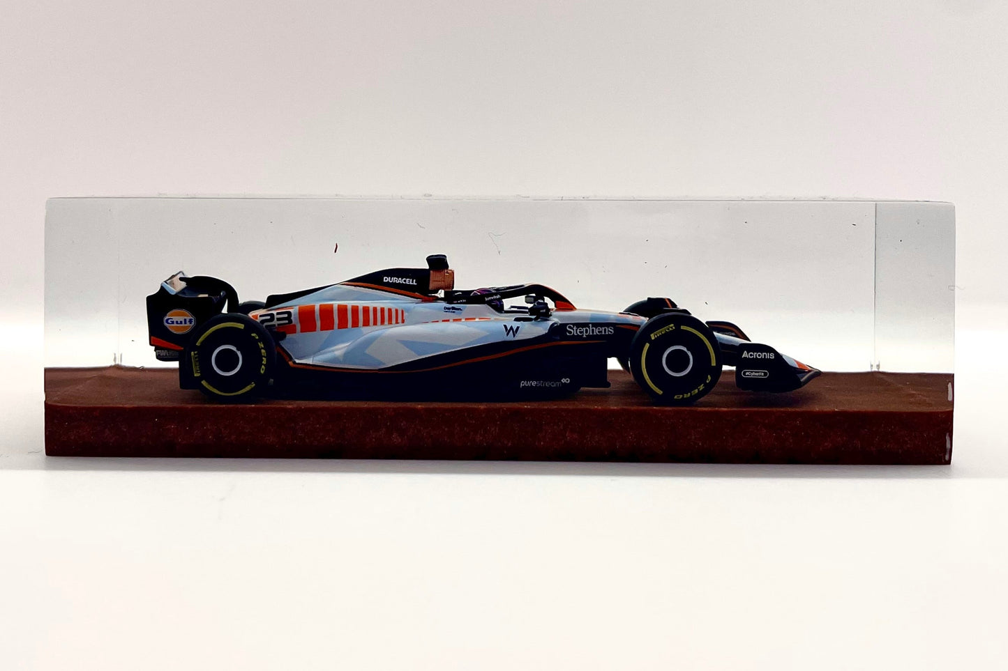 Velocità Sigillata Formula Essenza - Williams FW45 Albon Singapore 2023 (005/2025) Scultura automobilistica concettuale | Pezzo unico