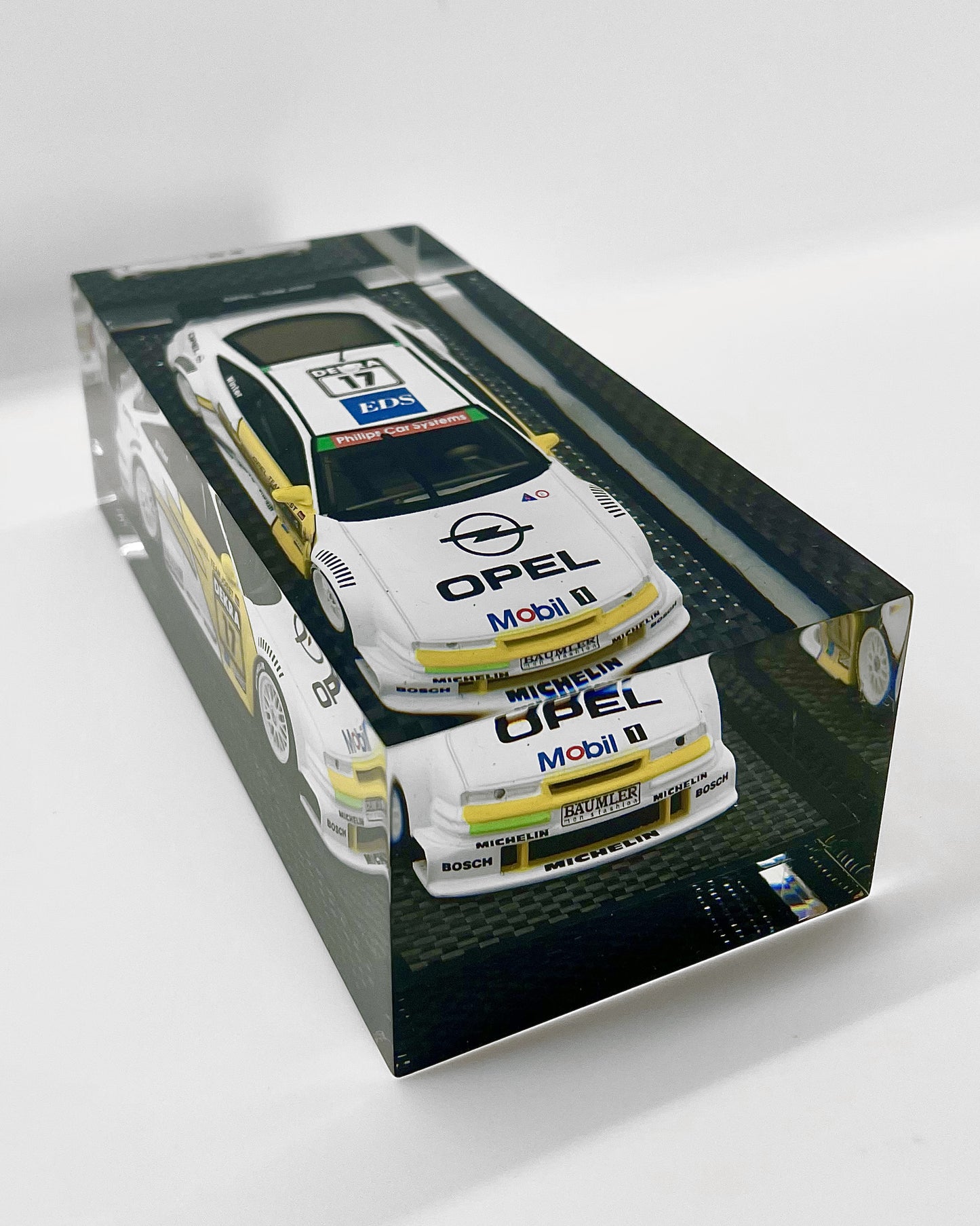 Velocità Sigillata GT Carbon - Opel Calibra V6 4x4 DTM Team Joest - 1994 - Winter - Scultura automobilistica concettuale | Pezzo unico numerato