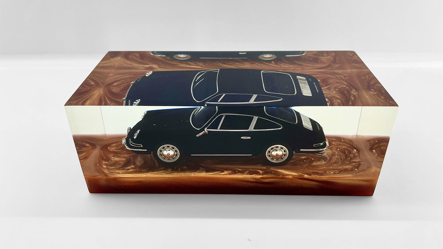 Velocità Sigillata GT – Porsche Coupé 912 1964 - Scultura automobilistica concettuale | Pezzo unico