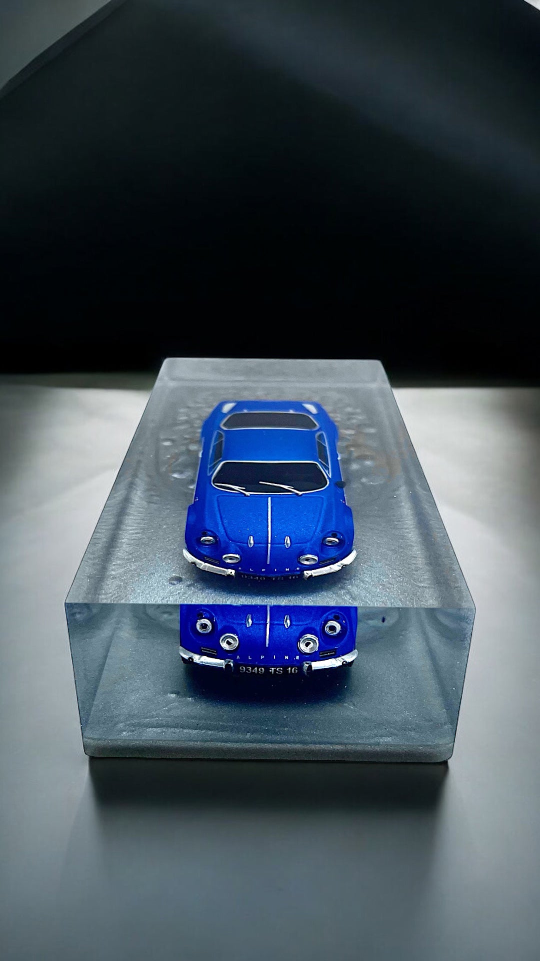 Velocità Sigillata GT – Alpine A110 1969 (011/2025) Scultura automobilistica concettuale | Pezzo unico