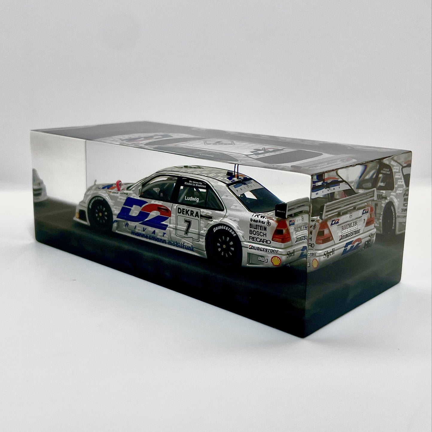 Velocità Sigillata GT  Heritage - Mercedes C180 AMG DTM – 1994 (Klaus Ludwig) (028/2025) Scultura automobilistica concettuale | Pezzo unico