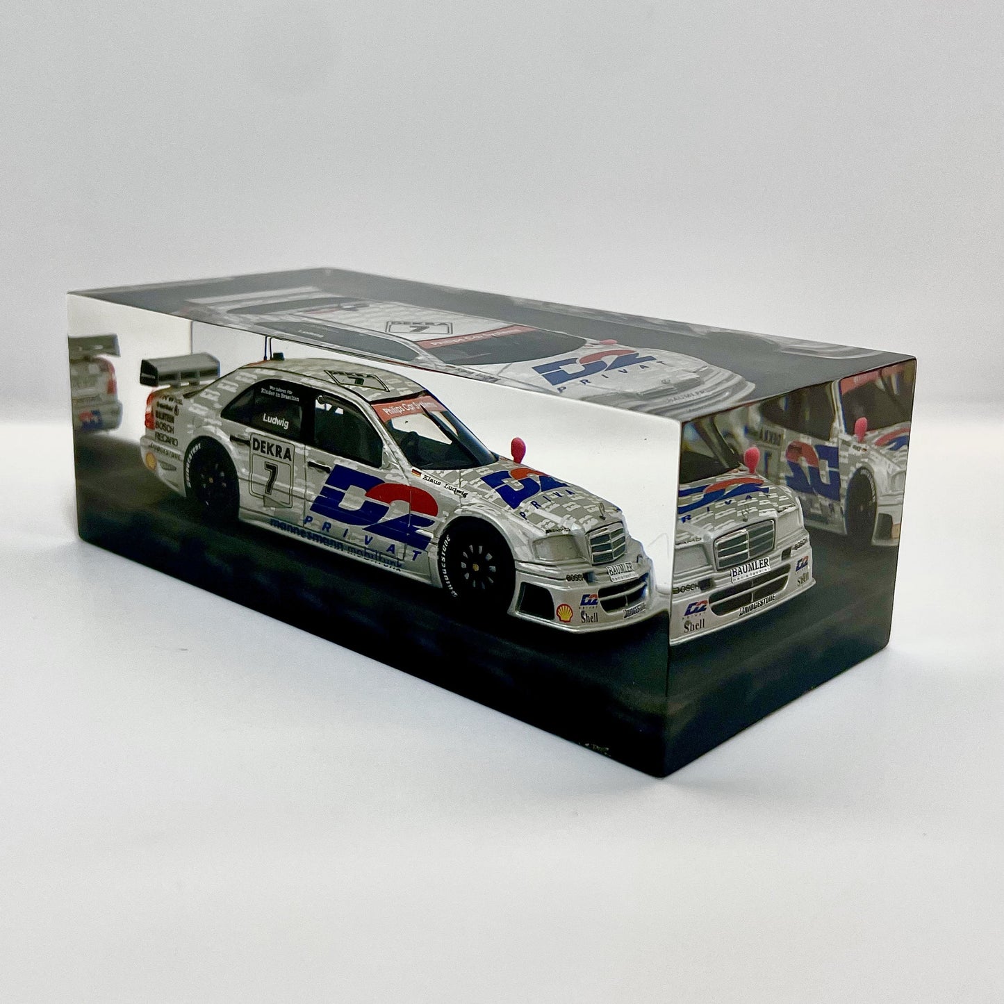 Velocità Sigillata GT  Heritage - Mercedes C180 AMG DTM – 1994 (Klaus Ludwig) (028/2025) Scultura automobilistica concettuale | Pezzo unico
