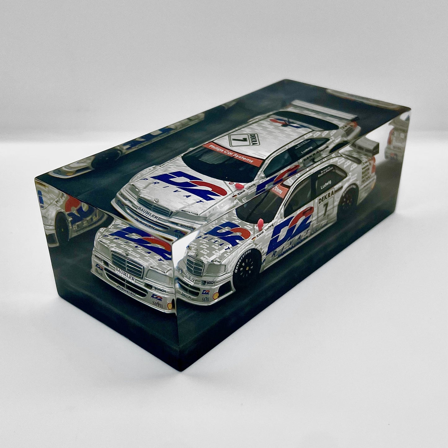 Velocità Sigillata GT  Heritage - Mercedes C180 AMG DTM – 1994 (Klaus Ludwig) (028/2025) Scultura automobilistica concettuale | Pezzo unico